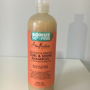 NWOT Shea Moisture Coconut & Hibiscus Curl Shampoo